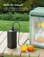 ⁦RAVPOWER 20000MAH AC POWERBANK AC80W PD30W BLACK⁩ - الصورة ⁦3⁩