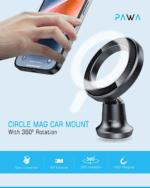 ⁦Circle Mag Car Mount with 360° Rotation⁩ - الصورة ⁦3⁩