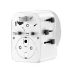 ⁦Powerology Universal Travel Adapter 2300W - White⁩ - الصورة ⁦3⁩