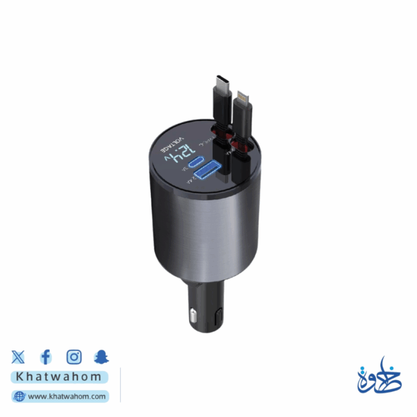 Green Lion 4 in 1 Car Charger